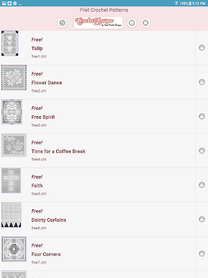 Filet Crochet Patterns Screenshot 3