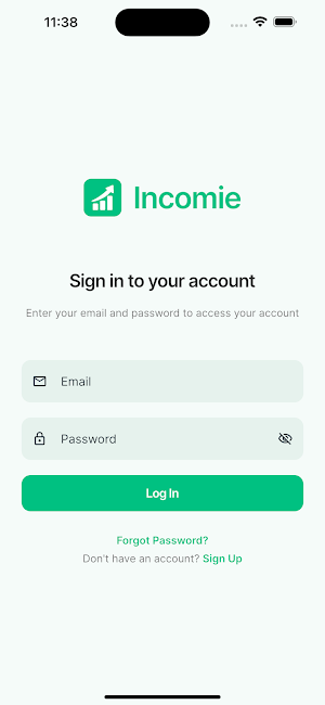 Incomie Screenshot 0