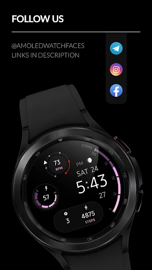 Awf n-Digital 2 - watch face Screenshot 2