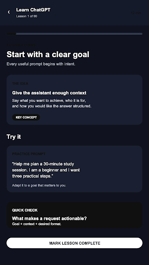 Learn GPT 90 Days Course Screenshot 1
