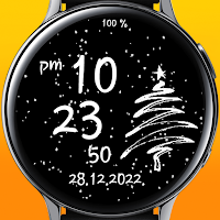 Animated snow watch