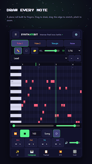 SynthAteBit Retro Music Maker Screenshot 1