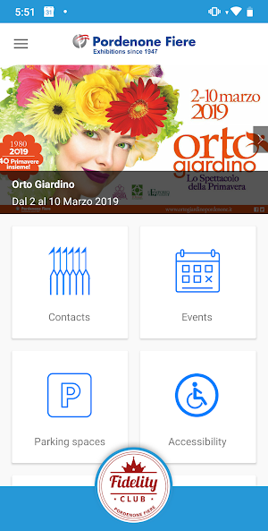 Pordenone Fiere Screenshot 1
