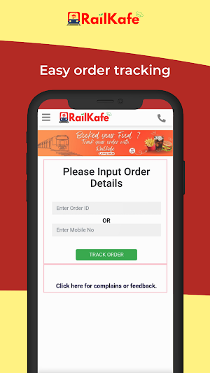 RailKafe - Order Food on Train Screenshot 3