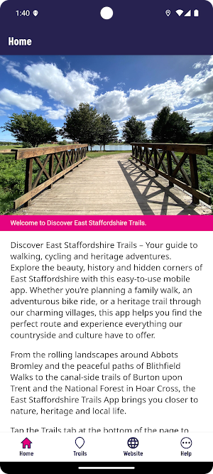 Discover East Staffordshire Screenshot 0