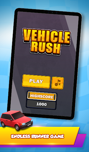 Vehicle Rush - 3D Racing Game Screenshot 0