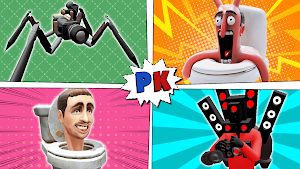 Toilet VS Camera: 3D Battle Screenshot 1