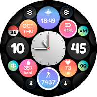 Bubbles Watch Face Sport