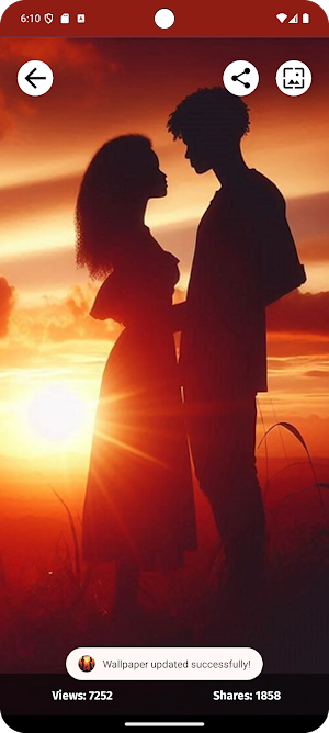 Love Wallpapers Screenshot 1