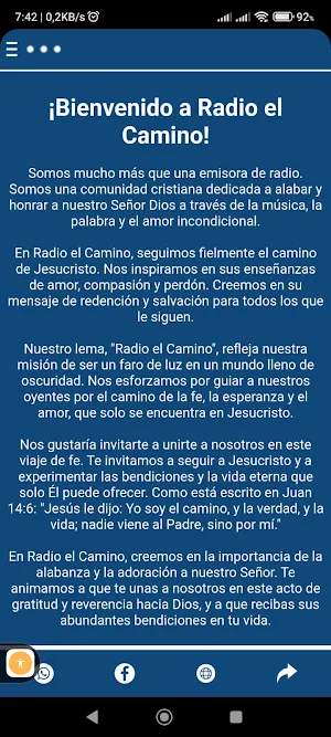 Radio el Camino Screenshot 3