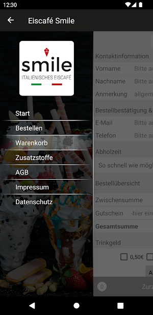 Eiscafé Smile Screenshot 0