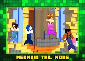 Mermaid Tail Mod for mcpe Screenshot 0