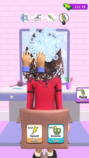Perfect Hair Clicker Screenshot 0