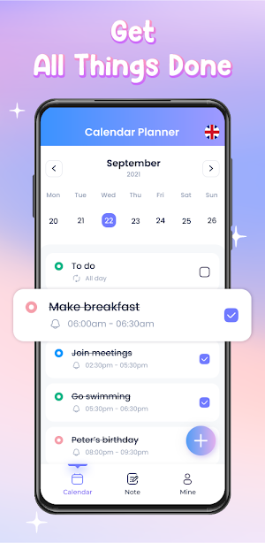 Calendar Planner, Agenda Notes Screenshot 1