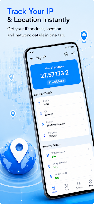 IP Tracker : Network Analyzer Screenshot 2
