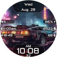 Back to the Future Watch Face
