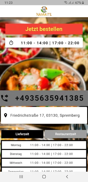 Namaste Spremberg Screenshot 1