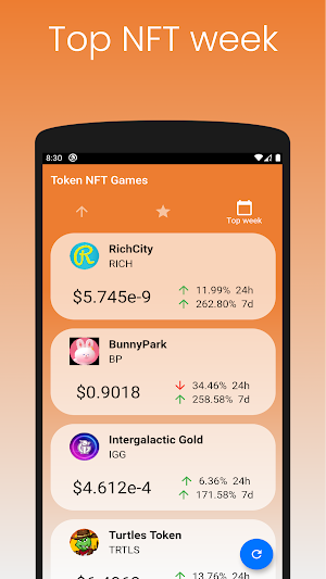 Token NFT Games Screenshot 1