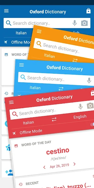 Oxford Italian Dictionary Screenshot 2