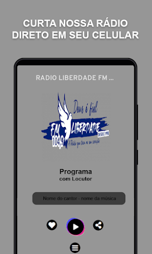 Rádio Liberdade FM Patrocínio Screenshot 0