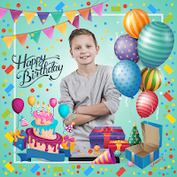 Happy Birthday Card Maker with Photo Frame