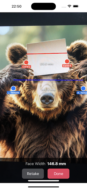 Glasses Sizer Screenshot 1