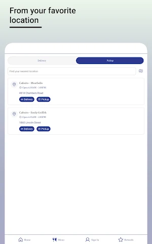 Cafecito Cafe Screenshot 2