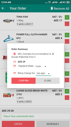 Fresh Cart Supermarkets Screenshot 2