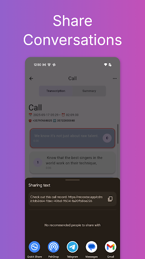 Recostar: Call Recorder + AI Screenshot 3