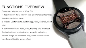 Red Brown For Wear OS Screenshot 2