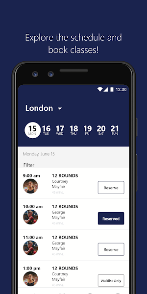JAB Boxing Club Screenshot 2