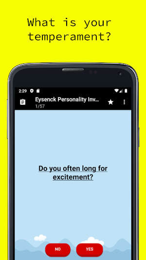 Eysenck Personality Inventory (EPI) Screenshot 0