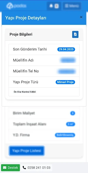 Podas Mobil Screenshot 3