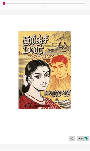 குறிஞ்சி மலர் - நா.பார்த்தசாரதி - Kurinji Malar Screenshot 0