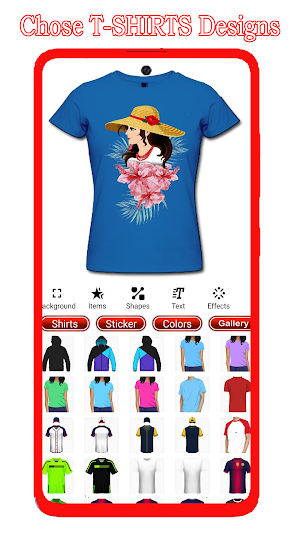 T-shirt Design: Custom T-shirt Screenshot 2