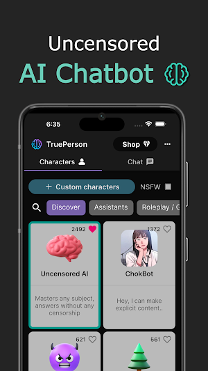 TruePerson: Roleplay AI Chat Screenshot 0