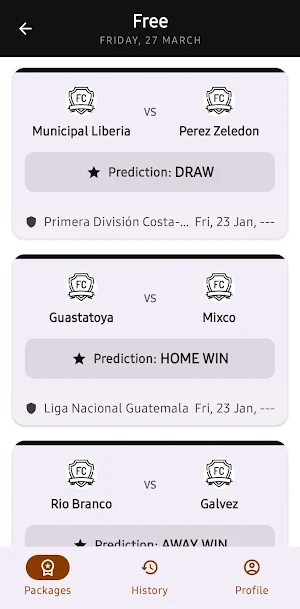 Bevans AI Tips and Scores Screenshot 1