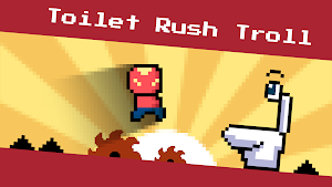 Toilet Rush Troll Level Devil Screenshot 0