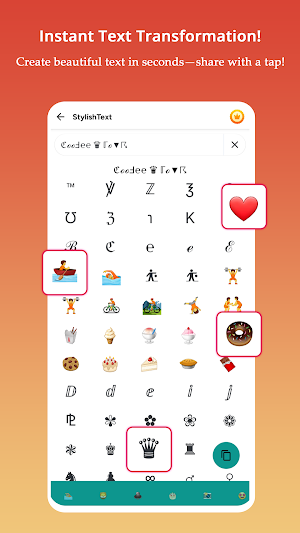 Stylish Text – Fonts & Symbols Screenshot 3