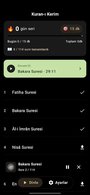 Kuran-ı Kerim Türkçe Meali Screenshot 3