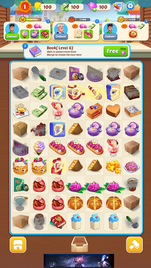 Merge Madness - Happy Cooking Screenshot 0