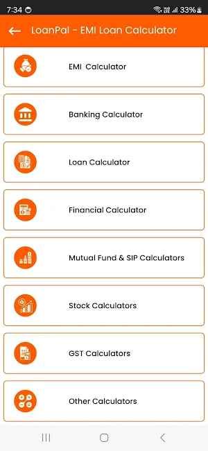 LoanPal - EMI Loan Calculator Screenshot 1