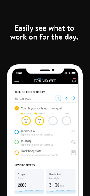 RWND Fitness Screenshot 1