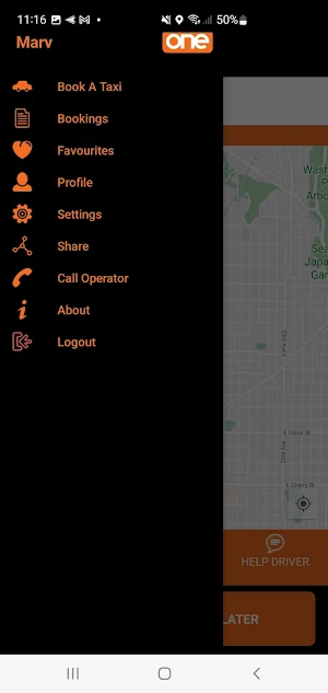One Taxi Seattle Screenshot 1