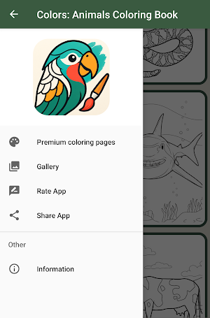 Colors: Animals Coloring Book Screenshot 2