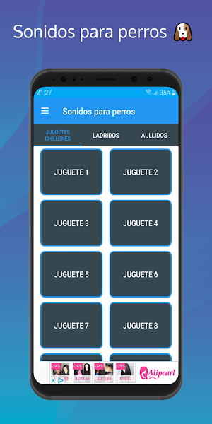 Sonidos de juguetes de perros Screenshot 0