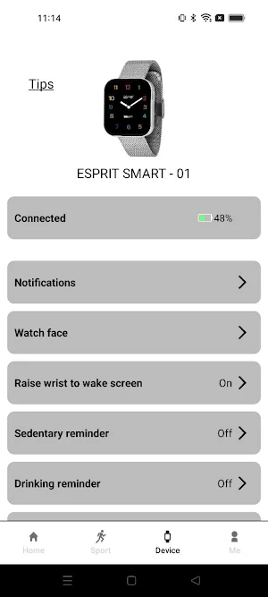 ESPRIT SMARTWATCHES Screenshot 2