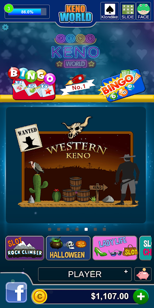Keno Bonus Screenshot 1