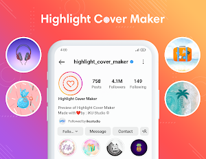 Highlight Cover Maker Of Story Screenshot 0