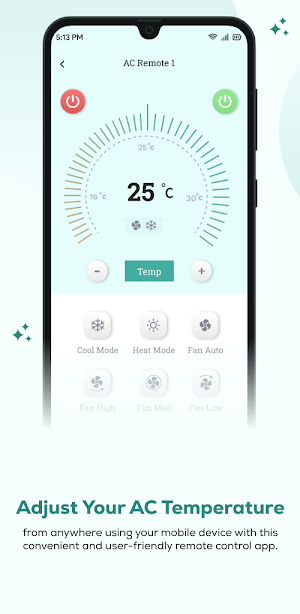 Smart AC Remote for Sanyo Screenshot 3